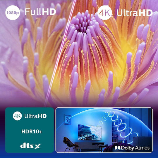 Philips Smart Television 55" 4K UHD LED Ambilight HDR (2025)