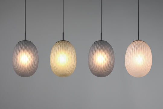 Trio Lighting Висящо Осветително Тяло Черен 117x17x150см.