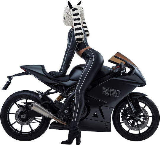 Căciulă Albă Pentru Casca Rider