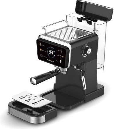 Rohnson Hot & Cold Μηχανή Espresso 1350W Πίεσης 20bar Μαύρη R-98015