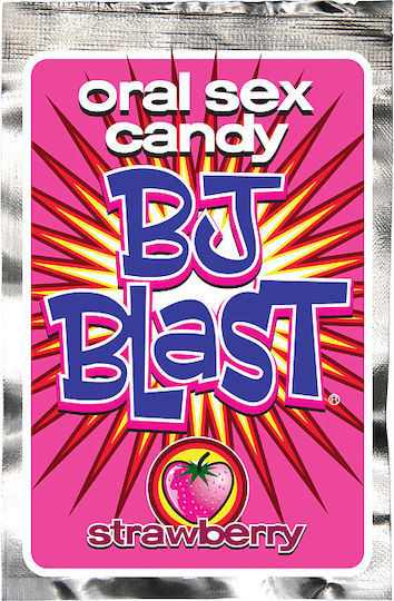 Pipedream Bj Blast Oral Sex Candy Strawberry Green Apple & Cherry Flavors 3 Pieces Pack
