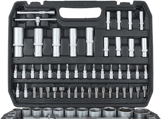 Geko Set Ratchet 1\4" & 1\2" 108pcs