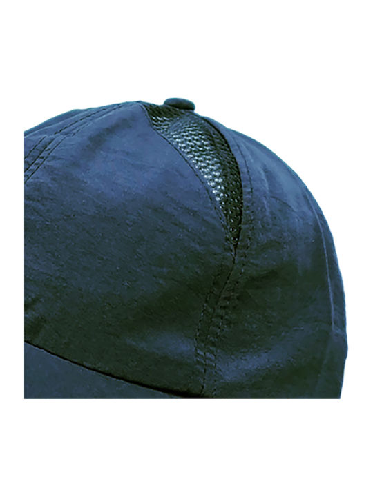 Jockey Cap Microfiber Fast Dry Men's Brims Trims Black