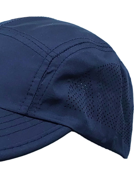 Καπέλο Τζόκεϊ Microfiber Fast Dry Ανδρικό Brims Trims Μπλε
