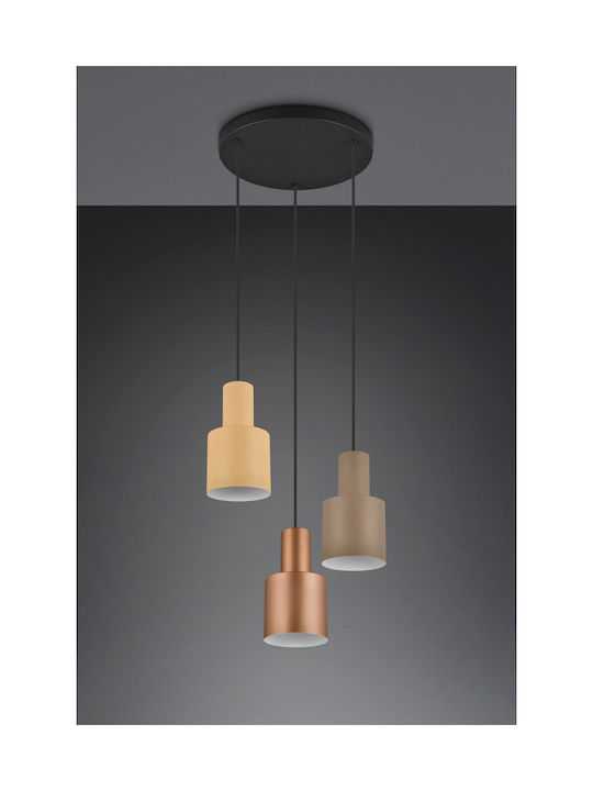 Trio Lighting Pendant Light Multicolour with Socket E27 37x27x150cm