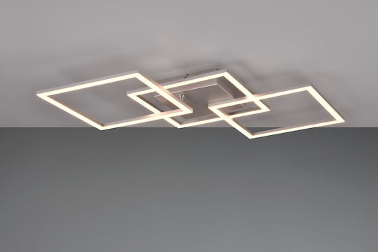 Trio Lighting Plafonieră de Tavan 44.6buc Gri cu LED Integrat