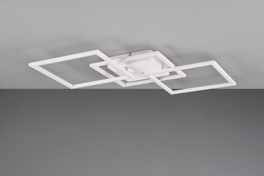 Trio Lighting Deckenleuchte 52.6cm Weiß mit Integrierter LED
