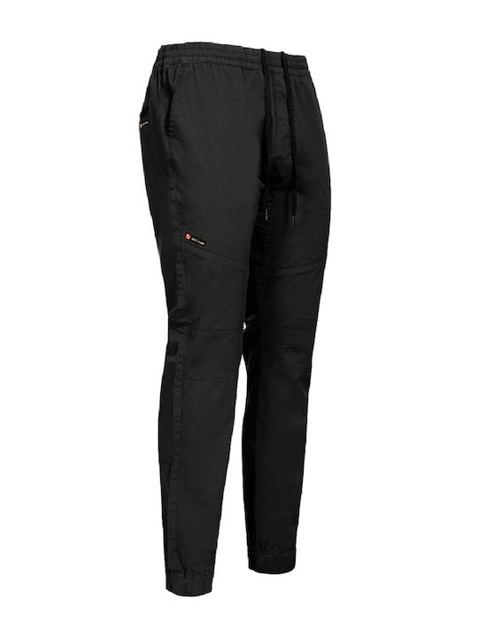 Stenso Pantaloni de Lucru Negru
