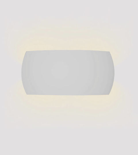 Inlight Lamp Wall with Socket E14 White 31x15x9.5cm