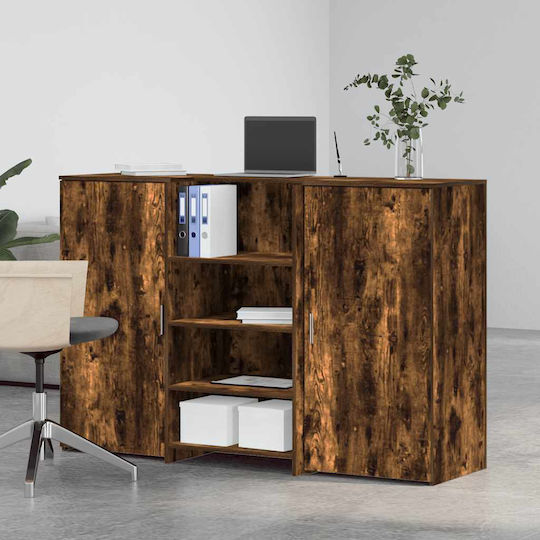 vidaXL Professionelles Büroempfang P155xB50xH103,5cm mit Schrank