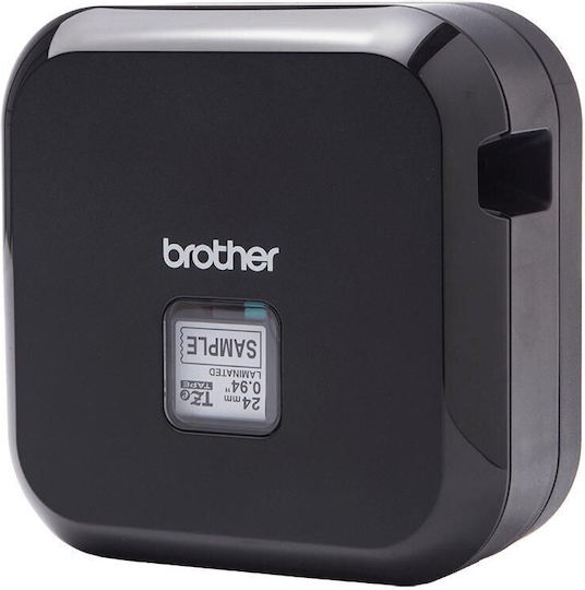 Brother P-Touch Ηλεκτρονικός Ετικετογράφος Χειρός σε Μαύρο Χρώμα