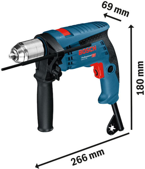 Bosch GSB 13 RE Κρουστικό Δράπανο 600W
