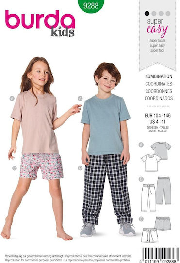BurdaStyle Πατρον Χαρτί Ραπτικής