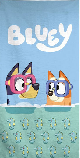 Bluey Bluey Bingo Am Strand Strandtuch 70x140cm