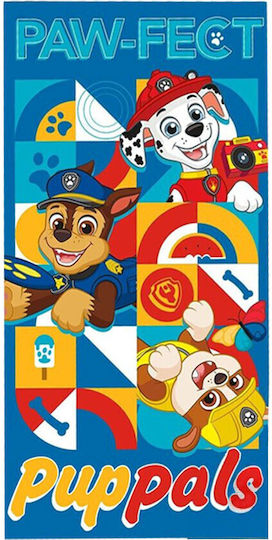 Kids Licensing Prosoape de plajă pentru copii Albastru Paw Patrol 140x70cm