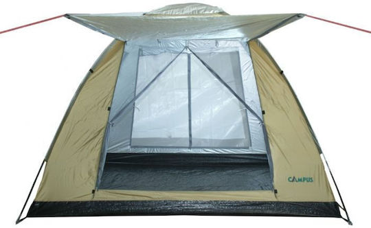 Campus Malibu Καλοκαιρινή Σκηνή Camping Igloo Πράσινη για 5 Άτομα 250x220x175εκ.