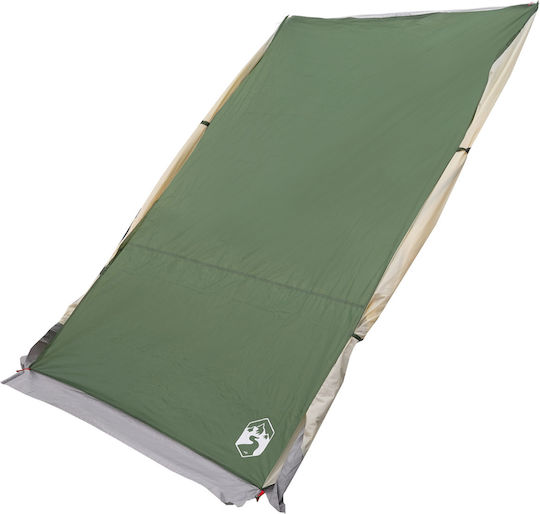 vidaXL Summer Camping Storage Tent Green 190x150x185cm