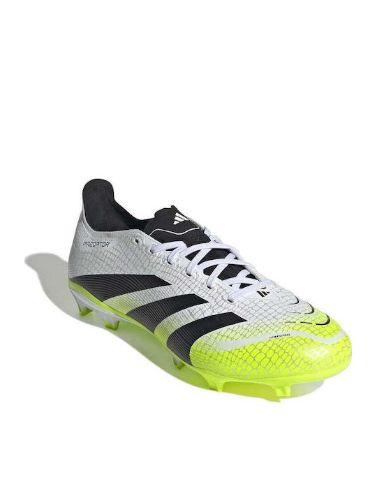 adidas Predator League Football Shoes with Cleats White adidas Predator League Football Shoes with Cleats White