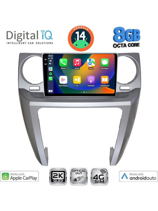 Digital IQ Car Audio System for Land Rover Discovery 2004-2009 (Bluetooth/USB/WiFi/GPS/Apple-Carplay/Android-Auto) with Touch Screen 9"