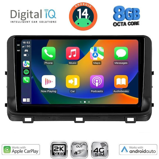 Digital IQ Ηχοσύστημα Αυτοκινήτου για Kia Ceed / XCeed 2018-2022 (Bluetooth/USB/WiFi/GPS/Apple-Carplay/Android-Auto) με Οθόνη Αφής 10"