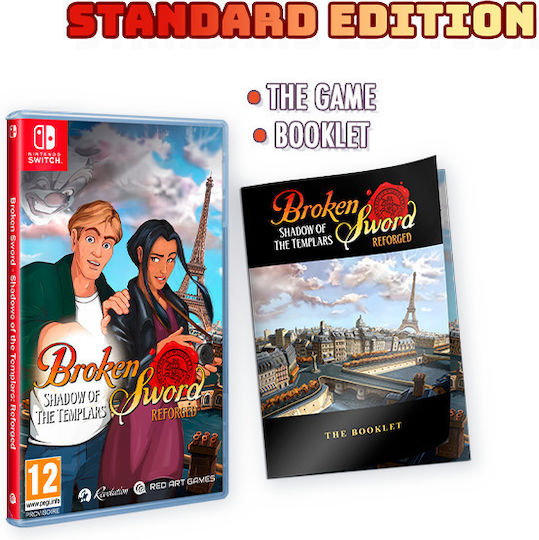 Broken Sword - Shadow of the Templars: Reforged Shadow Edition Switch Game