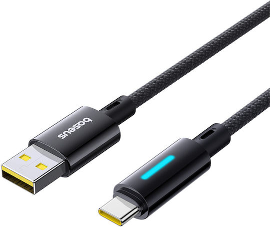 Baseus Charging USB 2.0 Kabel USB-C männlich - USB-A 100W Schwarz 2m (P10379002121-01)