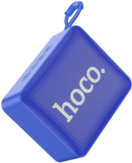 Hoco BS51 Gold Brick Ηχείο Bluetooth 5W με Ραδιόφωνο και Διάρκεια Μπαταρίας έως 4 ώρες Navy Blue