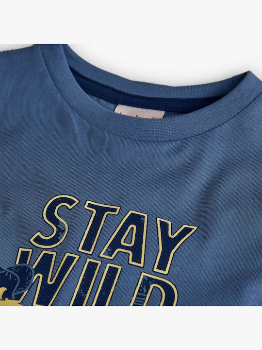 Kids' Shirt Long Sleeve Blue