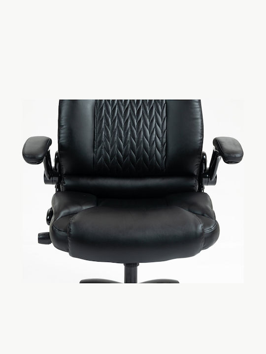 Καρέκλα Γραφείου με Μπράτσα Black Active Jet