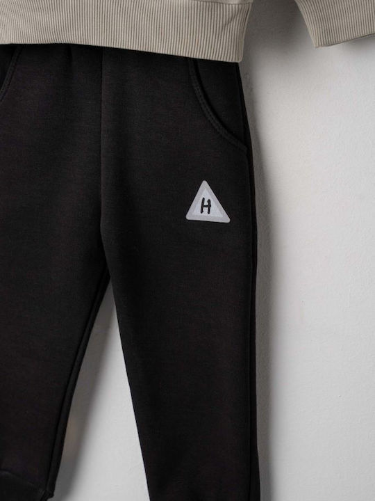 Kids Sweatpants Set Grey 2pcs