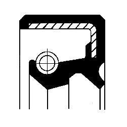 Differential Seal Corteco 19027780b