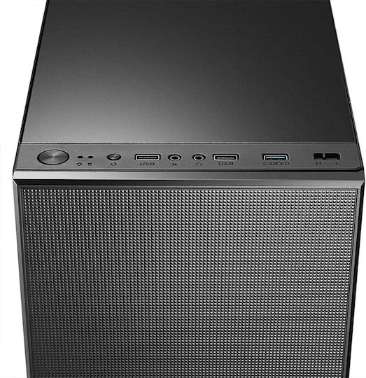 Evolveo Silens S1 Midi-Turm Computergehäuse Schwarz