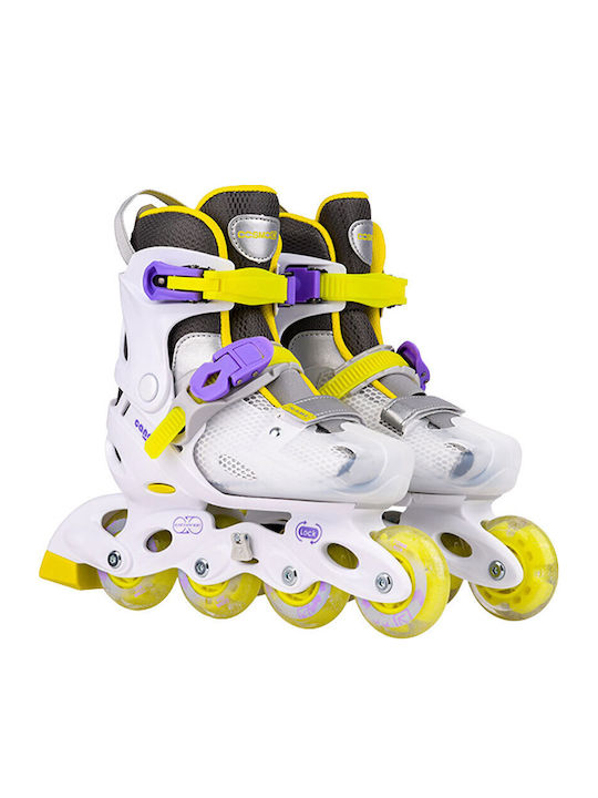 Micro Cosmo Inline Rollers Λευκά Παιδικά