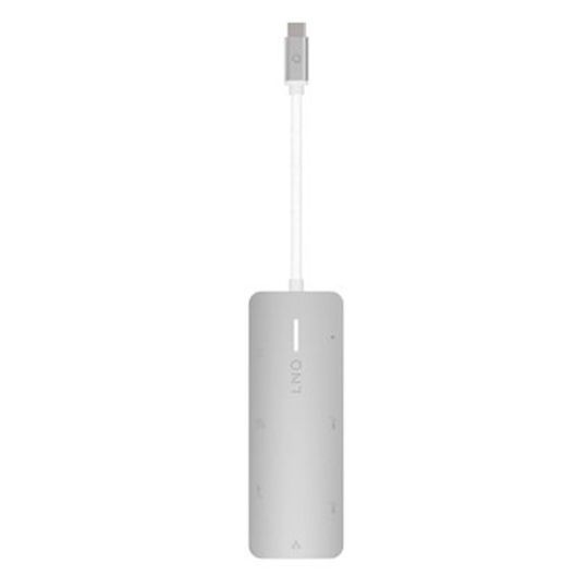 LinQ 8in1 Pro USB-C Docking Station mit HDMI 4K PD Ethernet Weiß