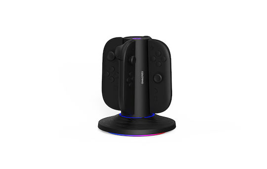 Oniverse Charging Station for 4 controllers Switch 2 Black