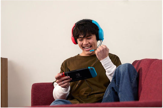 Turtle Beach Airlite Fit Over Ear Gaming Headset with Connection 3.5mm Red / Blue