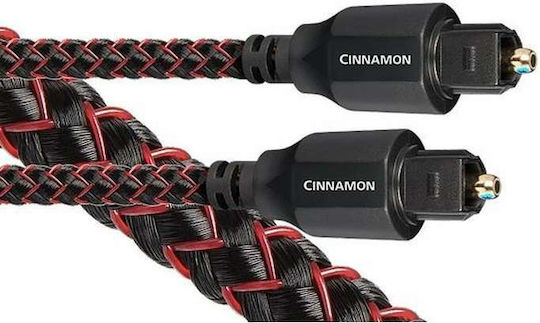 Audioquest Cinnamon Optisches Audiokabel TOS männlich - TOS männlich Rot 0.75m