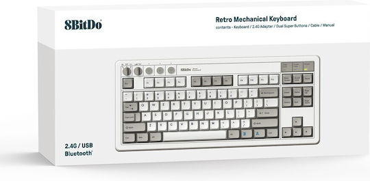 8Bitdo M Edition Wireless Gaming Mechanical Keyboard Tenkeyless (English US)