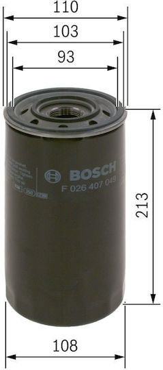 Bosch Ölfilter F 026 407 049