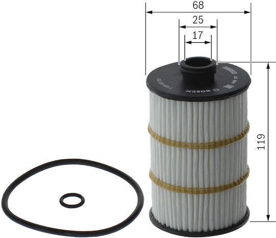 Bosch Autoölfilter F 026 407 313