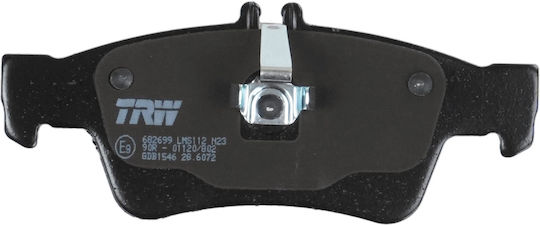 Trw Gdb1546 Комплект Спирачни Накладки Дискови Спирачки