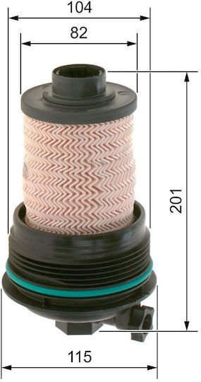 Bosch Fuel Filter F 026 402 260