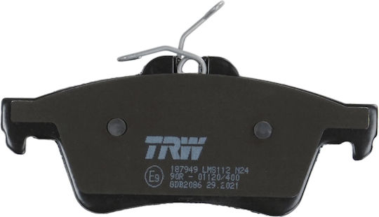 Trw Brake Pad Set Disc Brake Gdb2086