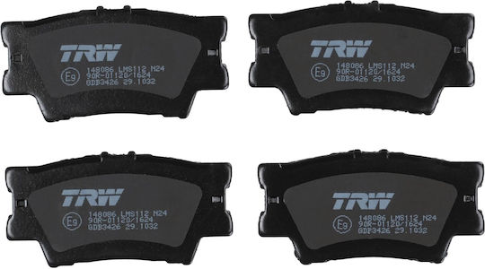 Trw Gdb3426 Комплект Спирачни Накладки Дискови Спирачки