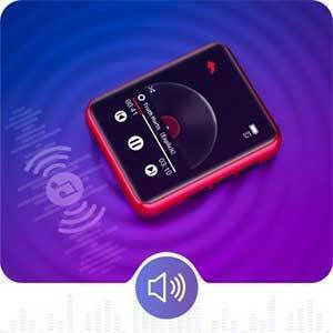 Joliker MP3 Player (32GB) with IPS Touch Screen 1.8" Red 764832274364