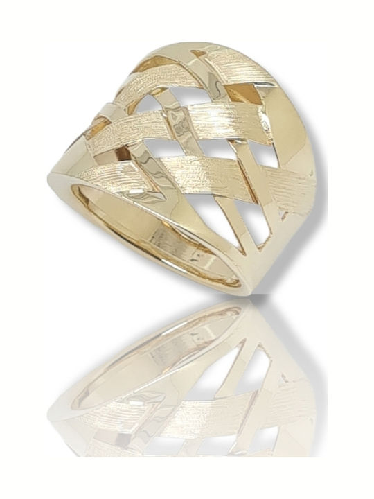 Mentzos Women's Gold Ring 14K