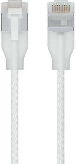 Ubiquiti U/UTP Cat.6a Ethernet Network Cable 0.15m White 24 Pieces