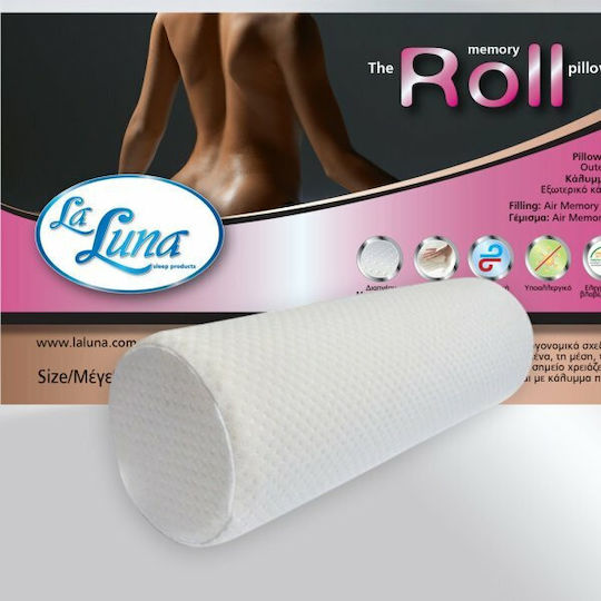 La Luna Roll Kopfkissen Memory-Schaum Anatomisch 15x45cm
