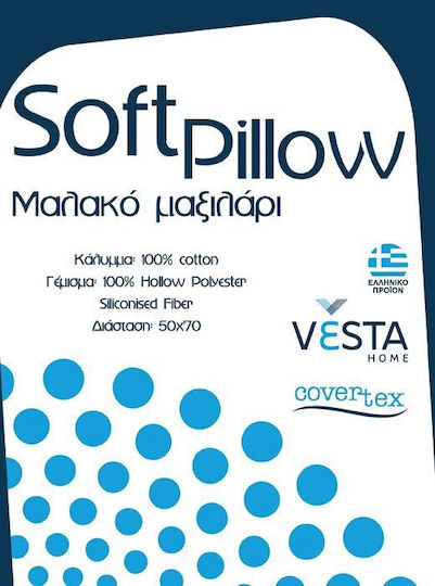 Vesta Home Мек Възглавник За Спане Кухи Влакна 50x70см