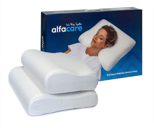 Alfa Care Comfort Μαξιλάρι Ύπνου Memory Foam Ανατομικό 30x60x10cm